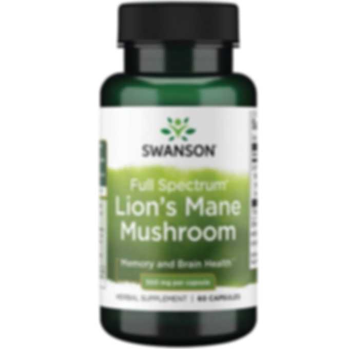 Full Spectrum Lion`s Mane Mushroom 500mg