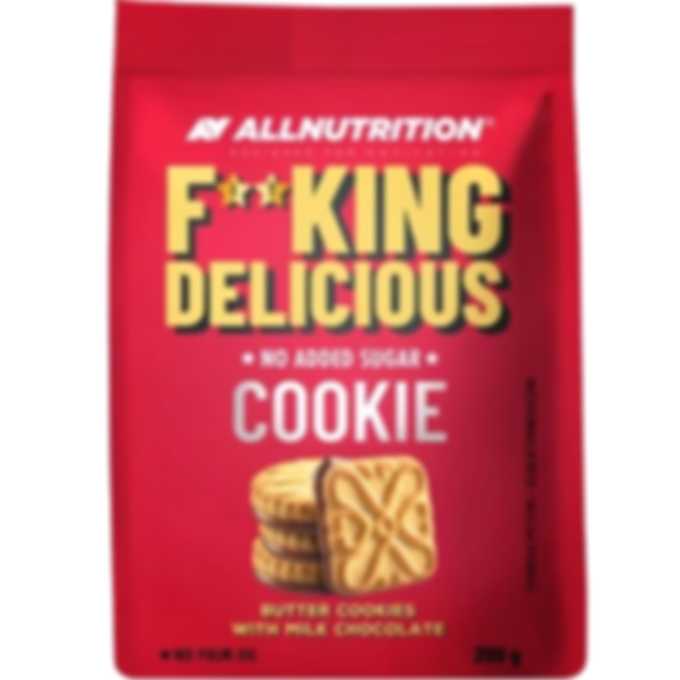 FITKING Delicious Butter Cookies with milk chocolate